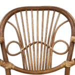 Venice Rattan Dining Armchair - Image 5