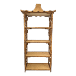 Chinoserie Rattan Étagère